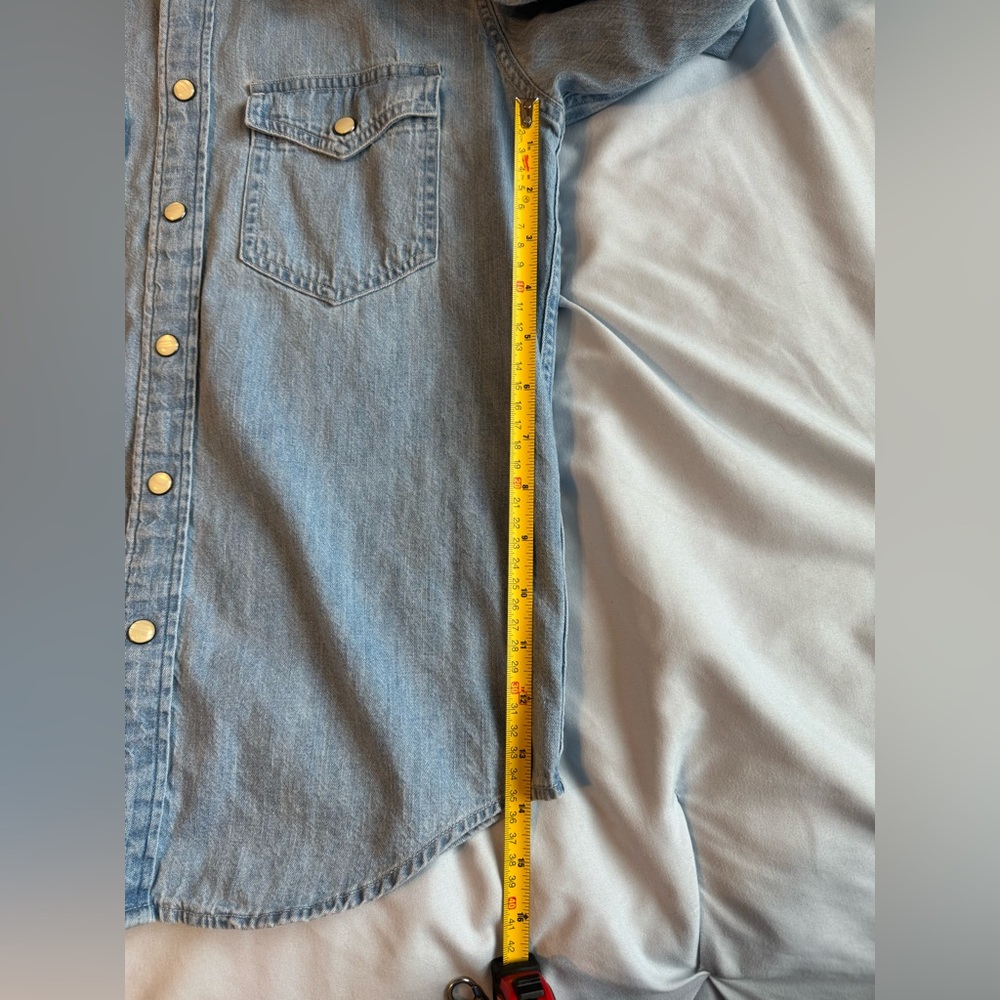 Collared Jean Jacket - Picture 7 of 8